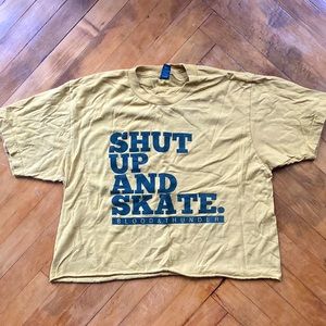 Blood and Thunder crop top